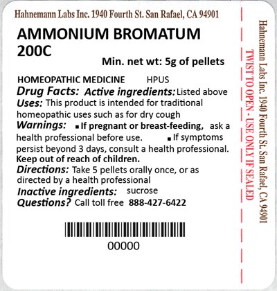 Ammonium Bromatum 200c 5g (Ammonium Bromatum 200c 5g)